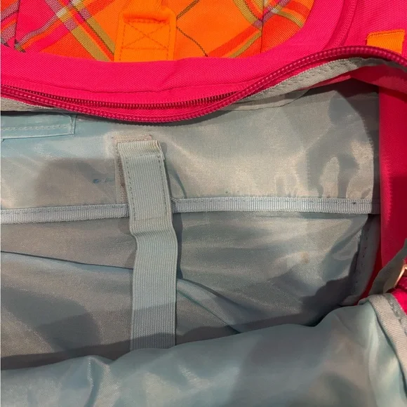 Vibrant Pink and Orange Embark Backpack - Picture 6 of 8